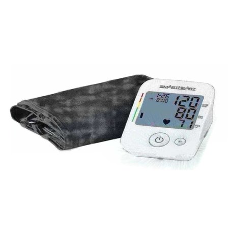 SMARTHEART Automatic Arm Digital Blood Pressure Monitor w/ Wide-Range Cuff 01-553